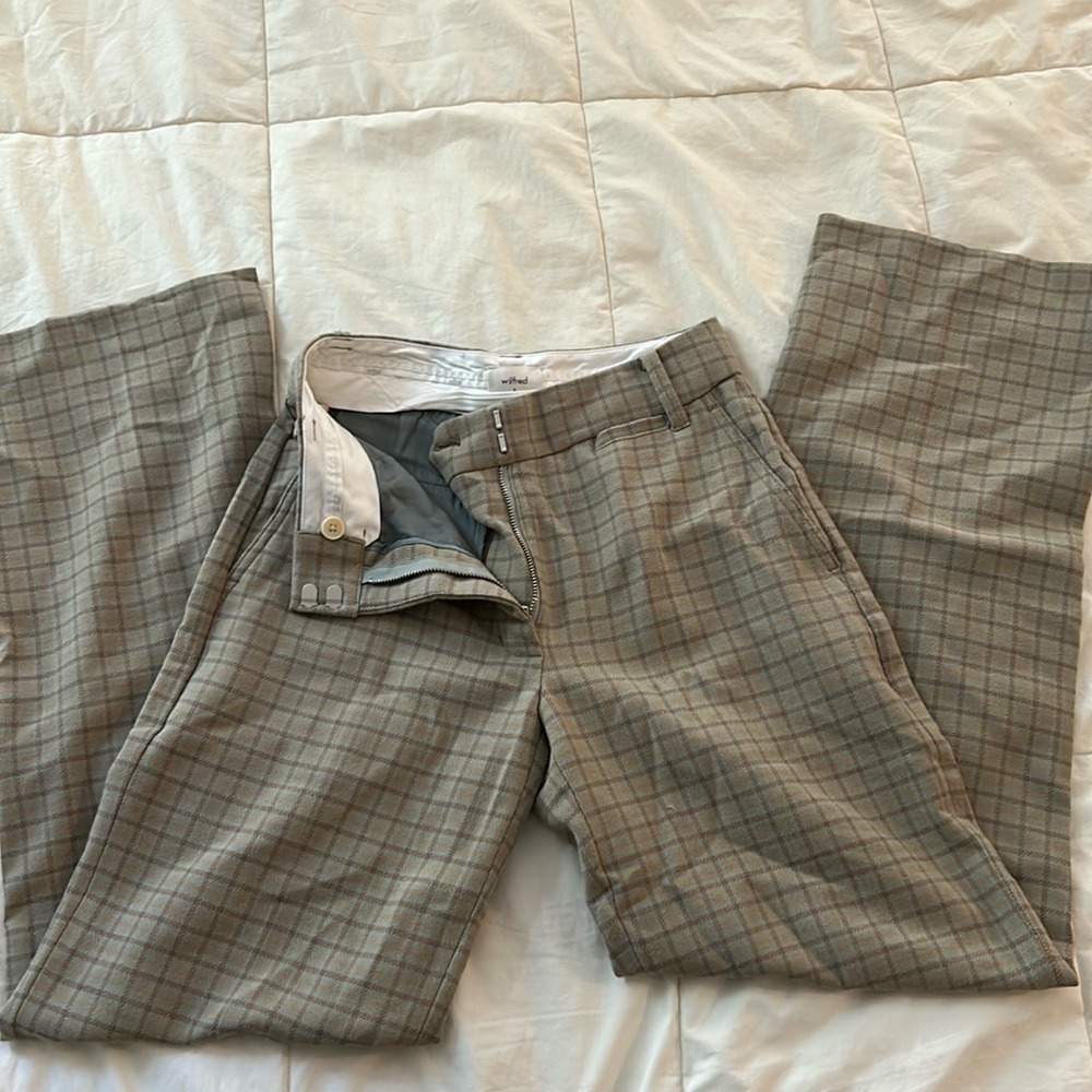 Aritzia Wilfred Plaid Pants Size 0
